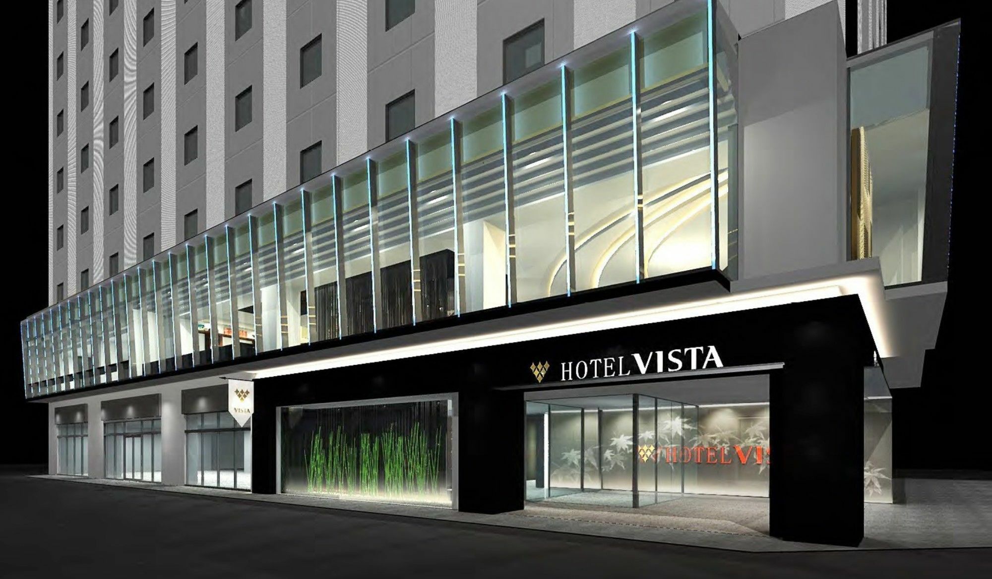 Hotel Vista Hiroshima Exteriör bild