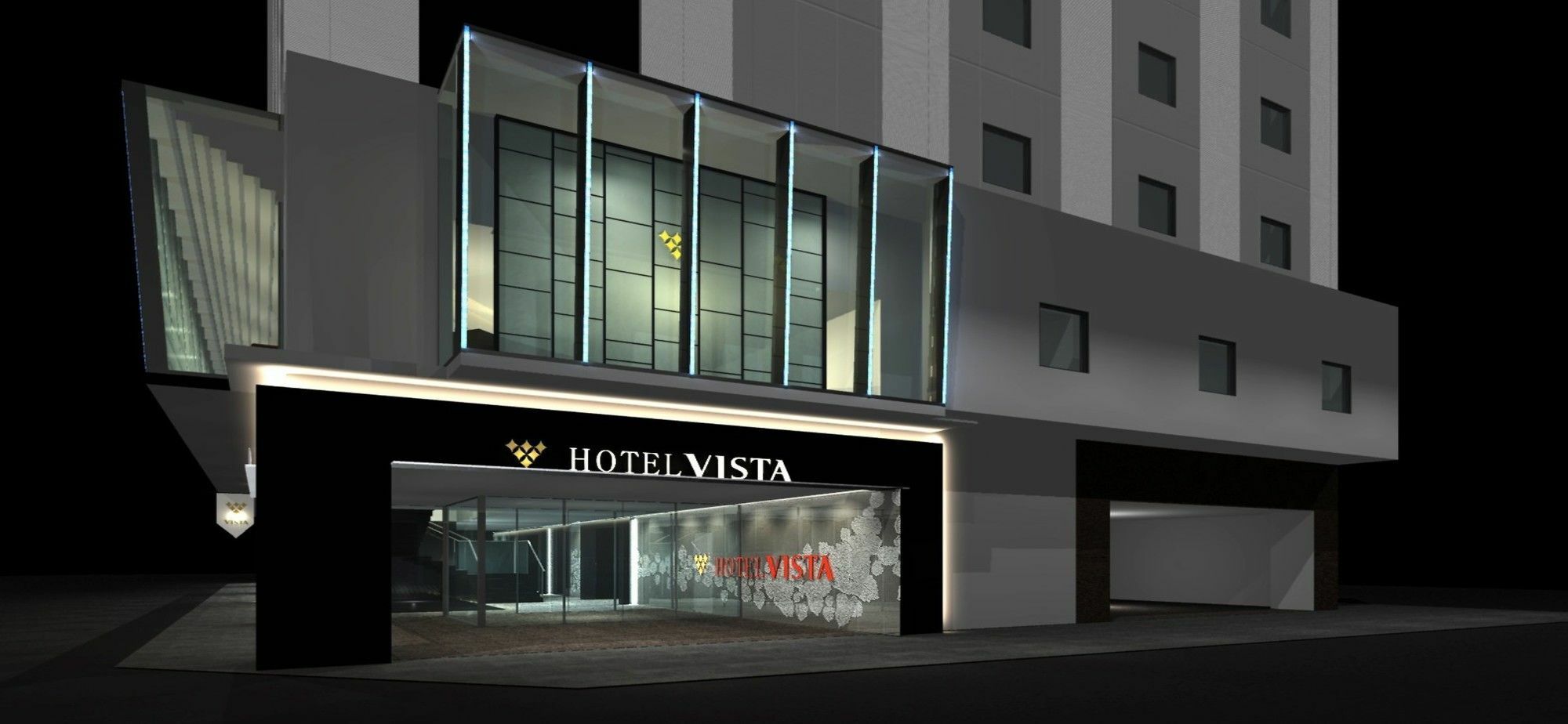 Hotel Vista Hiroshima Exteriör bild